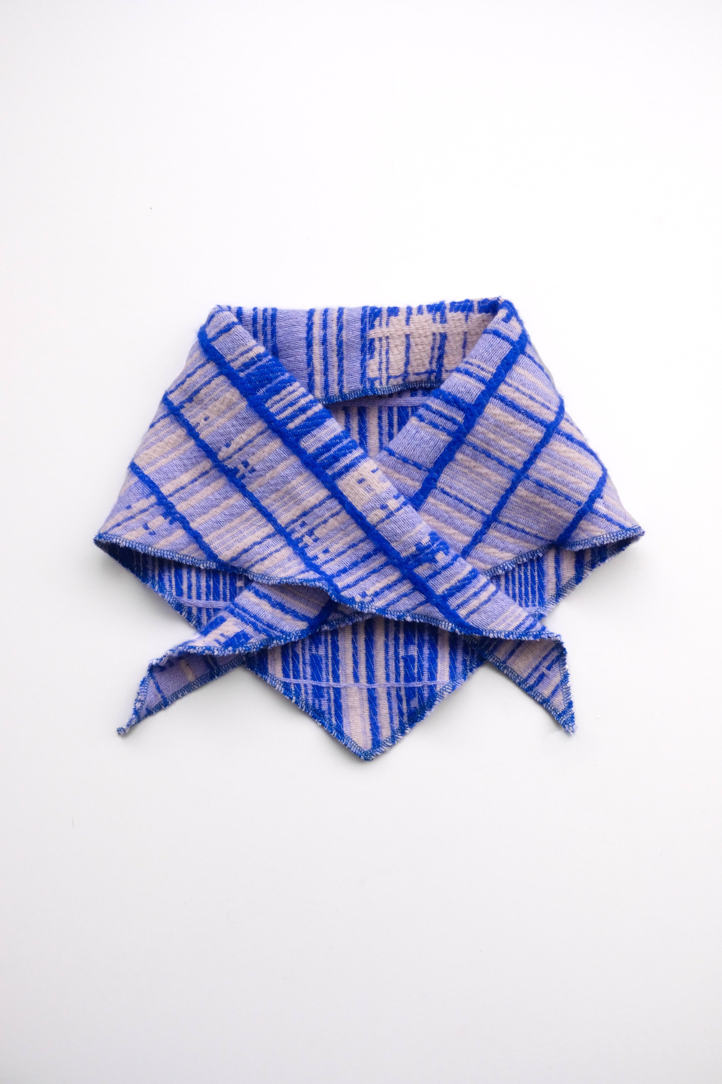 Triangle Scarf Electric Blue
